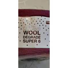   200g Rico Design Creative Woll Degrade Super6 fonal 70% akril+ gyapjú