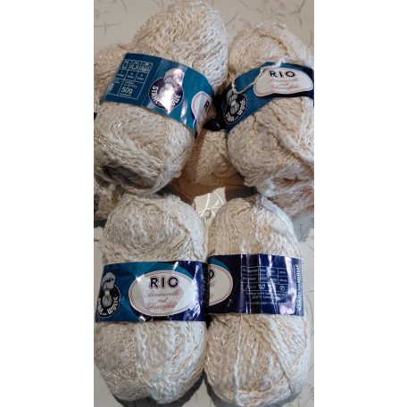 350g Stahl Wolle Rio fonal 70% pamut+ viszkóz