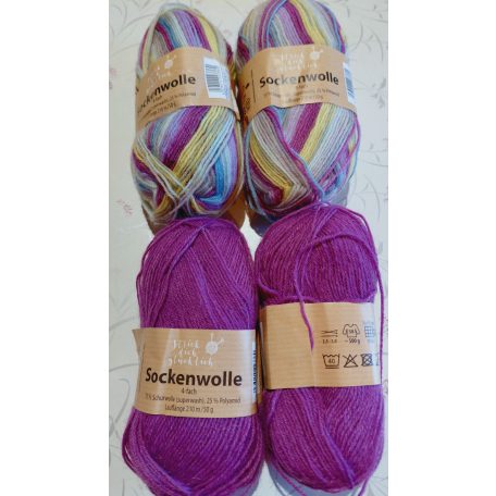 200g Sockenwolle fonal 75% szűz gyapjú+ poliamid