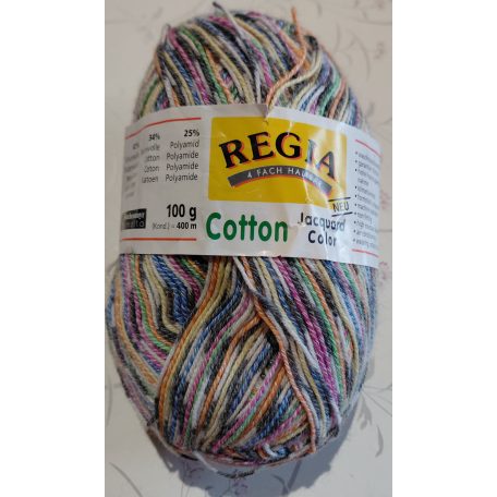 100g Regia Cotton Jaquard Color zoknifonal 