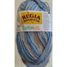100g Regia Cotton Surf Color zoknifonal 41% szűz gyapjú+ 34% pamut+ poliamid