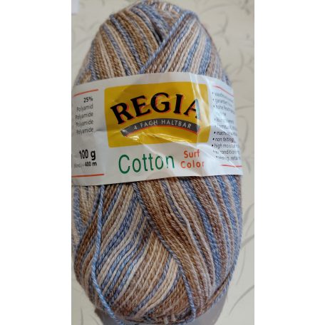 100g Regia Cotton Surf Color zoknifonal