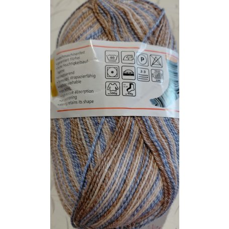 100g Regia Cotton Surf Color zoknifonal