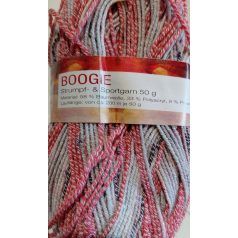 50g Boogie zoknifonal 58% pamut+ 33% poliakril+ poliamid