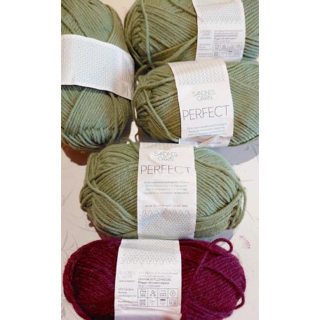 250g Sandnes Garn Perfect fonal 80% Norvég tiszta gyapjú+ poliamid