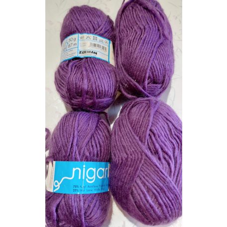 200g Zeeman nigar fonal 75% akril+ gyapjú