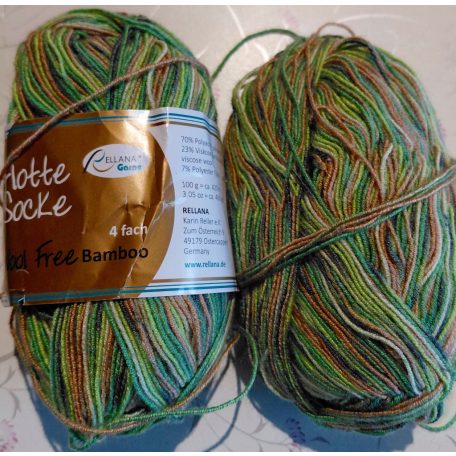 130g Rellana Socke Woll free bamboo zoknifonal