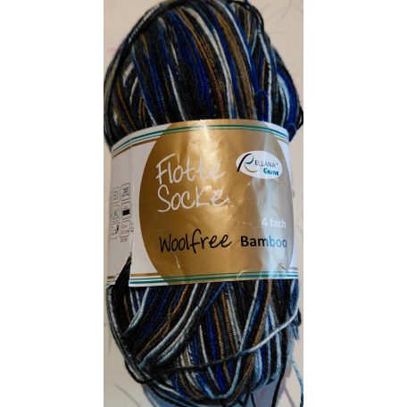 100g Rellana Flotte Socke Woll free bamboo zoknifonal