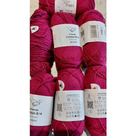 350g hobbii Friends Cotton fonal 
