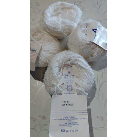 220g Pingouin fonal 975 pamut+ poliamid 