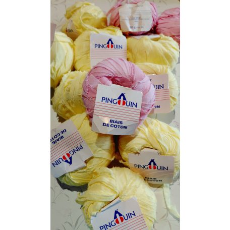 600g Pingouin Biais de Coton szalagfonal
