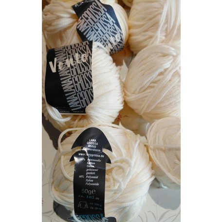 440g Lana Grossa Vento fonal 60% pamut+ poliamid