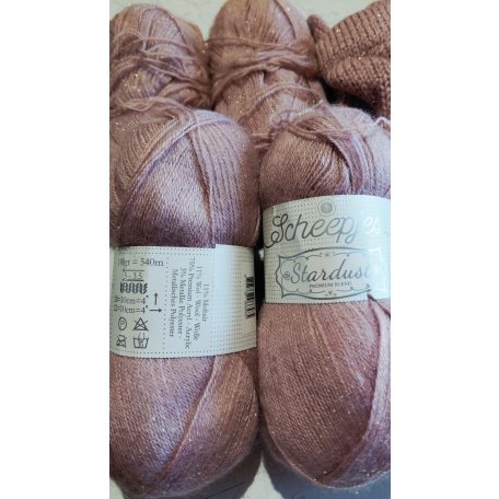 620g Scheepjes Stardust prémium keverék fonal 75% prémium akril+11% mohair+ gyapjú