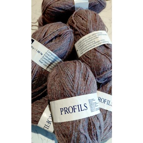 500g Phildar  Profils francia gyapjú tartalmú fonal