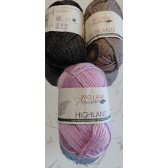   150g Pro Lana Prémium Highland fonal 65% merinógyapjú+ 25% kid mohair+ selyem 