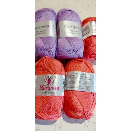 240g Mariposa mercerizált pamut fonal