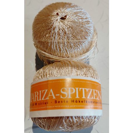 50g Mariza-spitzen műselyem horgolócérna