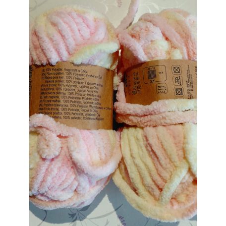 100g poliészter pufi fonal