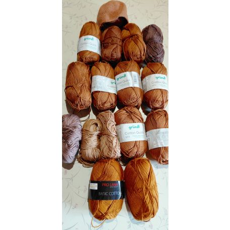 700g mercerizált pamut fonal