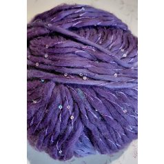 100g gyapjús flitteres fonal 
