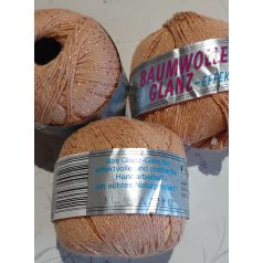150g BaumwolleGlanz- effekt fonal 76% pamut+ viszkóz