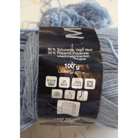 100g Lana Grossa Meilenweit zoknifonal